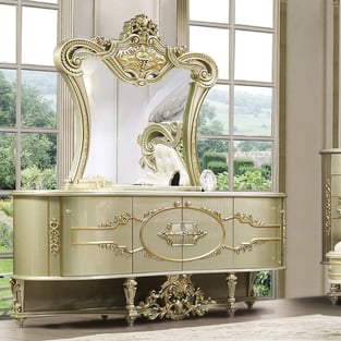 Order Gold Homey Design  HD-CK958-1-6PC Bedroom now