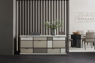 Dining Room  Beige, White, Gray Caracole photo