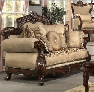 Buy Walnut, Chestnut Homey Design  Living Room 