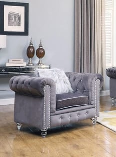 Living Room  Gray Cosmos Furniture image