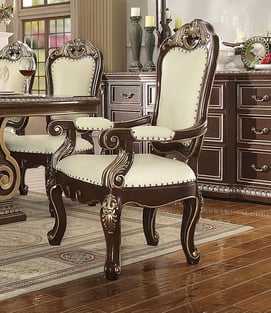 Buy Ivory, Dark Cherry Homey Design  Dining Room 