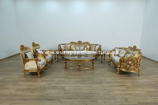 Bronze, Antique European Furniture 30014-S Living Room interior