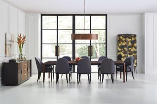 Order Navy, Dark Walnut Caracole CLA-020-285-Set-2 Dining Room now