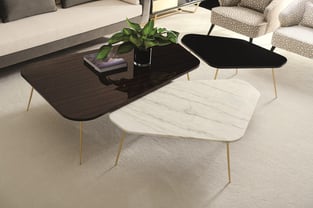 Accent Tables  Ebony, Marble Caracole image