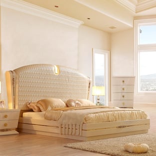 Bedroom  White Homey Design  image