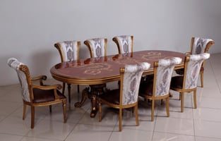 Dining Room  Bronze, Gold, Pearl, Ebony European Furniture image