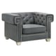 Thumbnail of Gray Cosmos Furniture Clover Gray-Set-3 Living Room interior