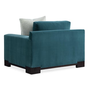 Blue-green Caracole M110-019-011-B-Set-2 Living Room interior