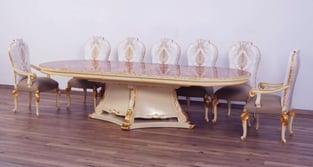 Dining Room  Beige, Gold, Pearl European Furniture image