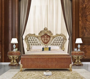 Bedroom  Mahogany, Pearl Silver Homey Design  image