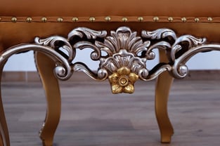 Buy now Brown, Silver, Ebony European Furniture 35550-DT-Set-9