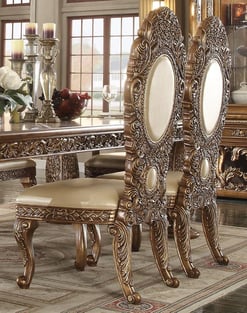 Buy Golden Brown Homey Design  Dining Room 