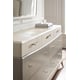 Cappuccino, Sparkling Argent & Alabaster Dresser TEMPO by Caracole 