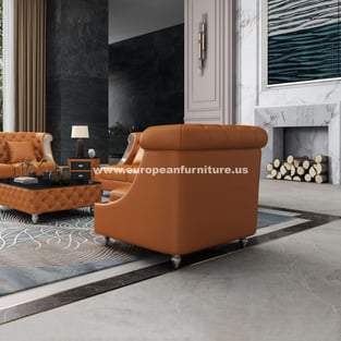 Buy Cognac European Furniture Living Room 