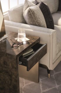 Accent Tables  Brown, Gold Caracole image