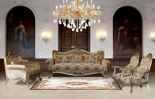 Living Room  Antique, Silver European Furniture image