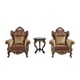 Thumbnail of Buy now Gold, Red European Furniture 42036-Set-4