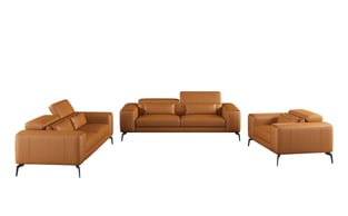 Cognac European Furniture EF-12551-Set-2 Living Room interior