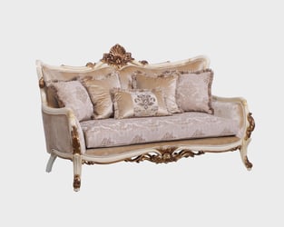 Living Room  Beige, Gold, Antique European Furniture image