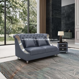 Living Room  Gray European Furniture photo