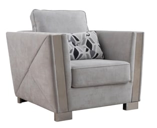 Gray Cosmos Furniture Kingston-Set-3 Living Room interior