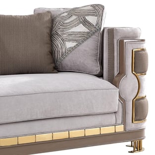 Order Gold, Gray Homey Design  HD-S9020-1-2PC Living Room now