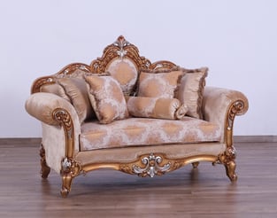 Buy now Brown, Gold, Silver European Furniture 41026-L 