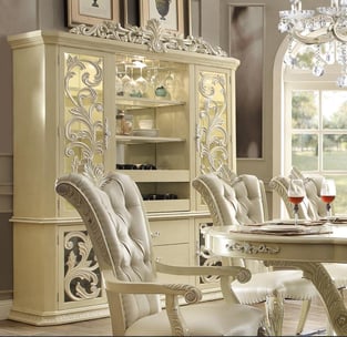 Buy Ivory Homey Design  Dining Room 