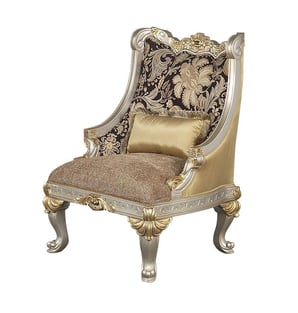 Buy Beige, Golden Beige, Antique Silver Homey Design  Living Room 