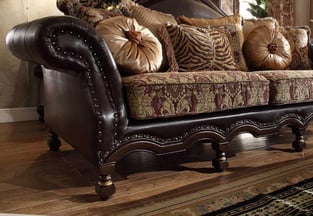 Buy Gold, Dark Chocolate, Copper Homey Design  Living Room 