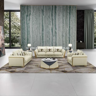 Living Room  Off-White European Furniture image