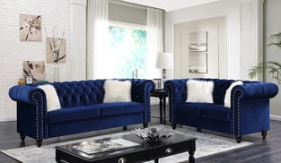 Order Blue Cosmos Furniture Maya-Set-2 Living Room now