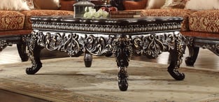 Accent Tables  Gold, Dark Brown Homey Design  image