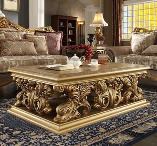 Accent Tables  Gold Finish Homey Design  image