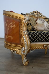 Buy now Gold, Antique, Silver, Black European Furniture 68586-L 