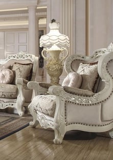 Beige, Ivory Homey Design  HD-2657-SSET3 Living Room interior