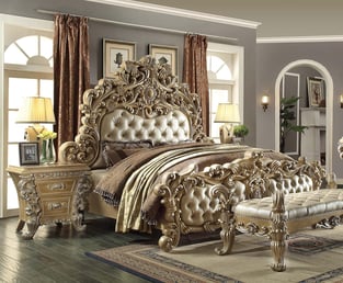 Antique Silver Homey Design  HD-7012-BSET5-CK Bedroom interior