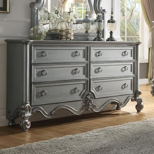 Buy now Antique Silver Homey Design  HD-EK999-4PC-BEDROOM