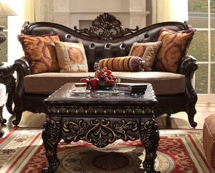 Espresso, Dark Chocolate Homey Design  HD-3630-SLC-SET-3 Living Room interior