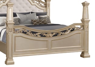 Gold Cosmos Furniture Valentina-Q-Set-3 Bedroom interior