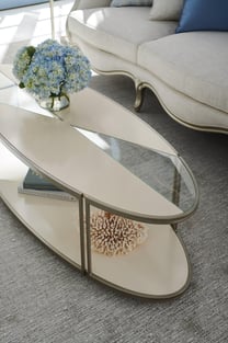 Order Gold, Cream, Metallic Caracole CLA-020-401 Accent Tables now