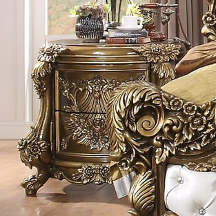 Buy Brown, Gold Homey Design  Bedroom 