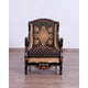 Imperial Luxury Black & Dark Gold RAFFAELLO Sofa Set 4Pcs EUROPEAN FURNITURE