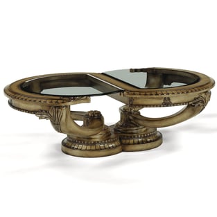 Accent Tables  Bronze, Golden Brown, Antique Brass Benneti image