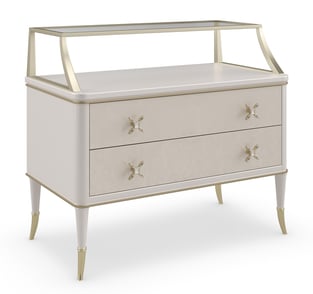 Order Gold, Cream Caracole CLA-021-101-2NDM-5PC Bedroom now