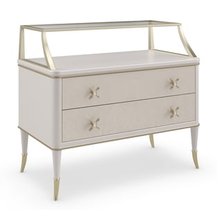 Order Gold, Cream Caracole CLA-021-101-2NDM-5PC Bedroom now