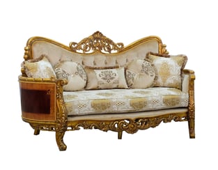 Living Room  Beige, Gold, Antique European Furniture image