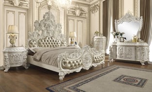 Bedroom  White, Gold Homey Design  image