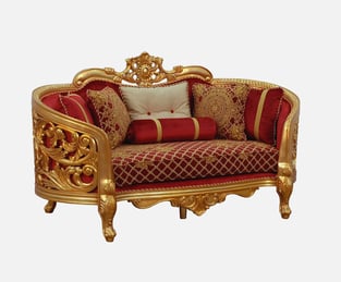 Buy now Gold, Antique, Red European Furniture 30013-S-Set-4