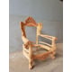 Traditional Beige & Gold Arm Chair Set 2Pcs EMPERADOR II EUROPEAN FURNITURE